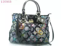 femmes coach sac discount 2013 new ch-12003 volume depenser noir